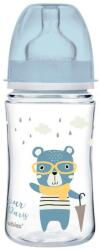 Canpol babies Антиколик шише Canpol Easy Start - Bonjour Paris, 240 ml, синьо (35/232_blu) - ozone