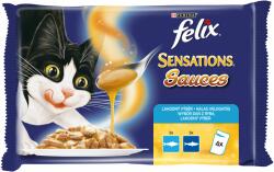 FELIX Sensations Sauces - Selecție de pește - cod de Alaska, sardine 4 x 85 g