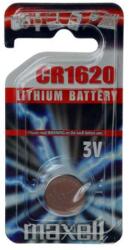 Maxell Maxell: Alkáli lítium gombelem CR1620 1db bliszteres csomagolásban (104894) - jatekshop