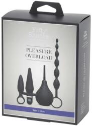 Fifty Shades of Grey A szürke ötven árnyalata Take It Slow - 4in1 anál szett (fekete) - sexshopcenter