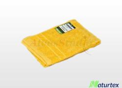 Naturtex Bambuszos törölköző Mustár sárga 50x100 cm - matrac-vilag