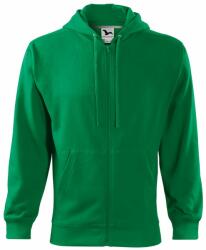 MALFINI Hanorac bărbați Trendy Zipper - Mediu verde | XXL (4101617)