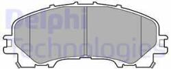 DELPHI set placute frana, frana disc DELPHI LP3183 (LP3183)