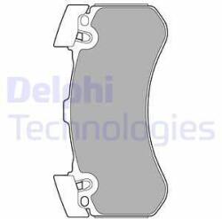 DELPHI set placute frana, frana disc DELPHI LP2283 (LP2283)