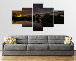 Kilenclyukú Híd 5 Részes Vászonkép 125cm X 70cm (381)