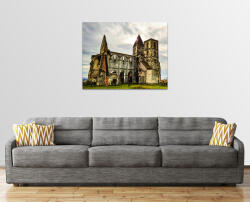  Zsámbéki Premontrei Kolostor Egyrészes Vászonkép - 70cm X 55cm (442-444)