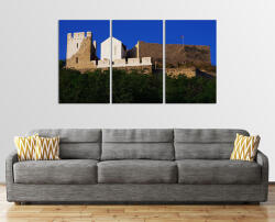  Csókakői Vár 5 Részes Vászonkép 125cm X 70cm (299)