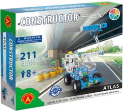 Alexander Toys Atlas emelőkosaras autó 211 db-os (1644)