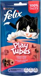 FELIX Play Tubes macska jutalomfalat pulyka és sonka ízesítéssel 50 g - online