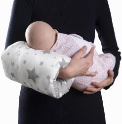 Kidizi Perna de alaptare pentru gravide si bebelusi Kidizi Manson Galaxy Grey - sustinere ergonomica, materiale certificate (5949221106786)