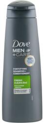 Dove Șampon pentru bărbați Prospețime și mentă - Dove Men+ Care Fresh Clean 2in1 Fortifying Shampoo 400 ml