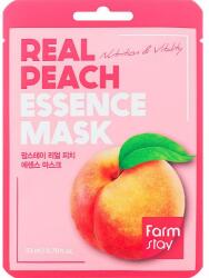 FarmStay Mască cu extract de piersică pentru față - FarmStay Real Peach Essence Mask 23 ml Masca de fata