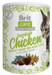 BRIT Care Cat Snack Superfruits Chicken recompense pentru pisici adulte, cu pui 100 g