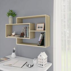 vidaXL Rafturi de perete, stejar sonoma, 104x20x58, 5 cm, PAL (800327) Raft
