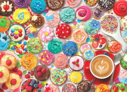 EUROGRAPHICS 8051-5604 - Cupcake Party - 1000 db-os puzzle fém dobozban (8051-5604)
