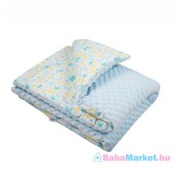 NEW BABY Gyermek pléd Minky New Baby kék 80x102 cm - babamarket - 8 610 Ft