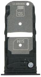 tel-szalk-1928768 Motorola Edge fekete SIM kártya tálca (2 SIM kártyás telefonokhoz) (tel-szalk-1928768)