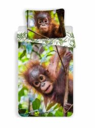 Jerry Fabrics Orangután ágyneműhuzat erdő 140x200cm 70x90cm (JFK027257)