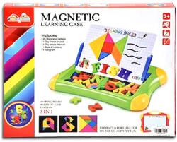 Magic Toys Mágneses rajztábla szett betűkkel 30cm (MKL044159)
