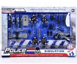 Magic Toys Police kommandós játékszett kiegészítőkkel (MKL462290) - innotechshop