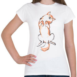printfashion Akita - Női póló - Fehér (4834157)