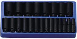 Genius Tools Tálcás Genius dugókulcs, gépi klt. 6 lapú h. colos 1/2", 22 db-os 1/3 (DI-422S)