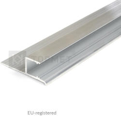 Topmet Omni10 gipszkarton LED profil, natúr alu (előlap: A, C2) - H4000200 - szálban (H4000200)