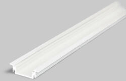 Topmet Groove14 süllyesztett alumínium LED profil, fehér (előlap: E, F) - A3020001 - szálban (A3020001)
