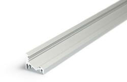 Topmet Corner10 alumínium LED sarok profil, ezüst eloxált (előlap: B, C) - 83050020 - szálban (83050020)