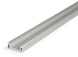 Topmet Surface14 alumínium LED U-profil, ezüst eloxált (előlap: E, F) - A2020020 - szálban (A2020020)
