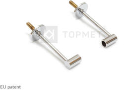 Topmet Pen8 LED profilhoz befúrható rögzítő, 10 cm - 86310003 - párban (86310003)
