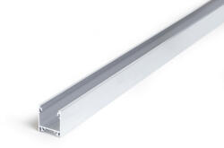 Topmet Linea20 LED profil általános világításhoz, natúr alu (előlap: E, F) - C1020000 - szálban (C1020000)