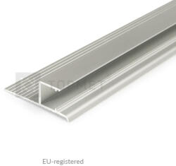 Topmet Omni10 gipszkarton LED profil, ezüst eloxált (előlap: A, C2) - H4000220 - szálban (H4000220)