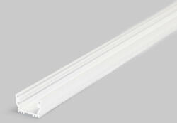 Topmet Uni12 alumínium LED profil, fehér (előlap: B, C, D) - A1020001 - szálban (A1020001)