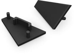 Topmet Corner14 LED profil végzáró, fekete - A4980002 - párban (A4980002)