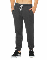 Bella Canvas Uniszex nadrág Bella Canvas Unisex Jogger Sweatpants 2XL, Heather sötétszürke