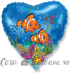 Flexmetal Baloane Folie Inima Nemo 45 cm