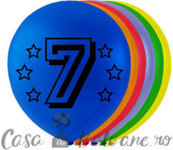 Globos Europe BV Set Baloane Latex Cifra 7