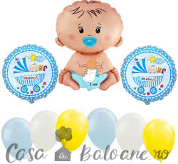 Flexmetal, Globos Europe BV Set Baloane Nou Nascut It? s a boy N4