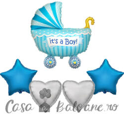 Flexmetal Set Baloane Nou Nascut It? s a boy N5