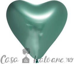Globos Europe BV Baloane Latex Chromate Inima Verde