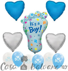 Flexmetal, Globos Europe BV Set Baloane Nou Nascut It? s a boy N7