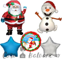 Flexmetal Set Baloane Decor Craciun N6