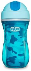 CHICCO Cană Chicco Termo sport cu paie 266 ml, albastru 14m + (AGS06991.200)
