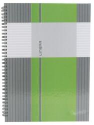 Marker Spirálfüzet A5, 80lap kockás, keményfedelű Marker Linear (000010666) - tonerpiac