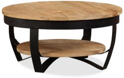 vidaXL Măsuță de cafea din lemn masiv de mango nefinisat, 65 x 32 cm (244675) - vidaxl Masa de cafea