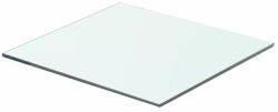 vidaXL Raft din sticlă transparentă, 40 x 30 cm (243816) Raft