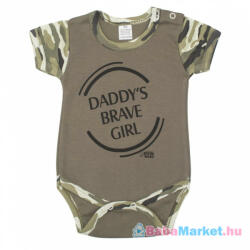 NEW BABY Baba rövid ujjú body New Baby Army girl - babamarket - 2 510 Ft