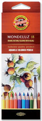 ICO ICO: Koh-I-Noor Mondeluz 3717 Aquarell színes ceruza készlet 18db (7140088000-001928)
