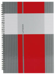 Marker Spirálfüzet A4, 80lap kockás, keményfedelű Marker Linear (A-402417) - iroszer24